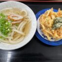 根ツ子うどん_かけうどん_かき揚げ