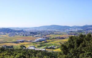 岡豊城_詰からの景色