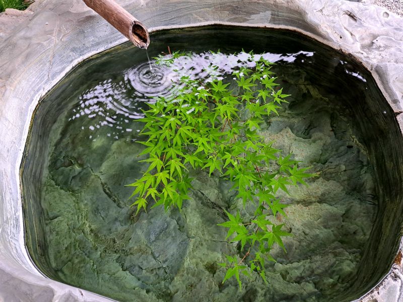 22番札所平等寺_手水鉢