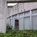 美波町日和佐図書資料館に移設されている中務茂兵衛標石