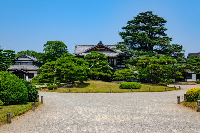 栗林公園_松_商工奨励館