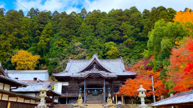 箸蔵寺_紅葉_護摩堂