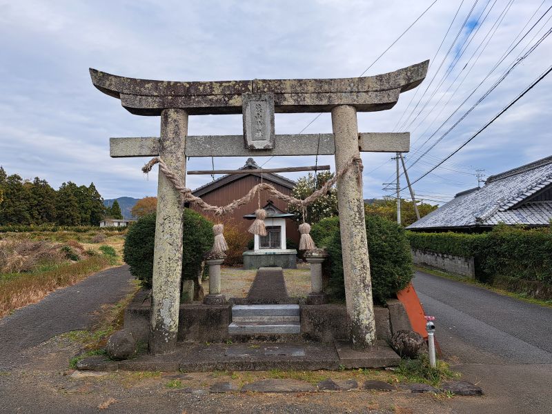 篠山神社一の鳥居_社