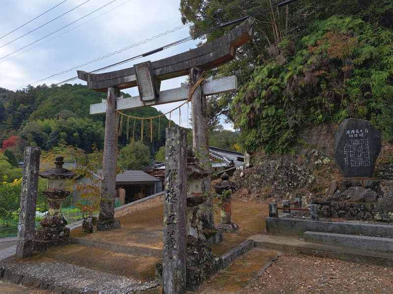 篠山神社二の鳥居_周辺