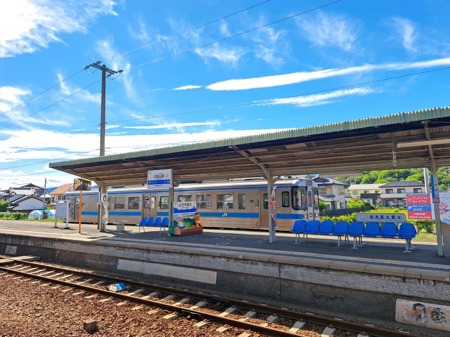 土佐山田駅_ホーム