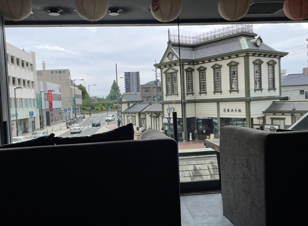 道後白鷺珈琲_店内