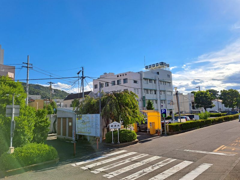 蔵本駅＿駅前ロータリー