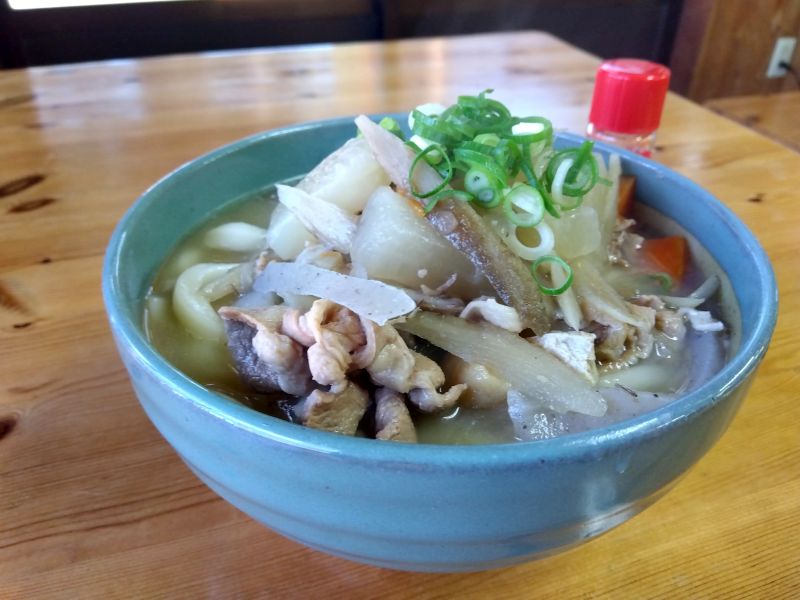 87番札所長尾寺_さぬきうどん溜_しっぽくうどん