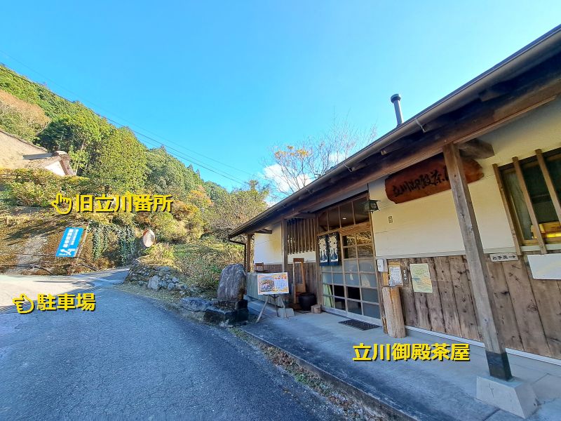 旧立川番所_建造物位置関係